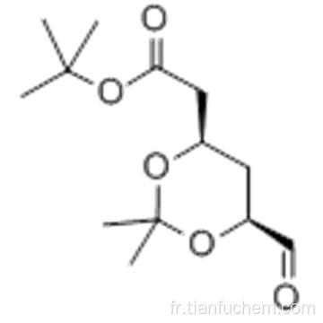 (4R-cis) -6-formaldéhydel-2,2-diméthyl-1,3-dioxanne-4-acétate de tert-butyle CAS 124752-23-4